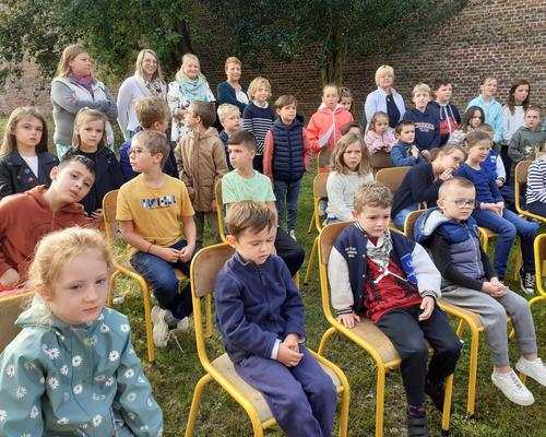 visite Mgr Dollmann école st Jo le cateau 20