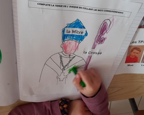 visite Mgr Dollmann école st Jo le cateau 31
