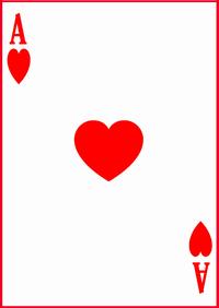 carte as coeur