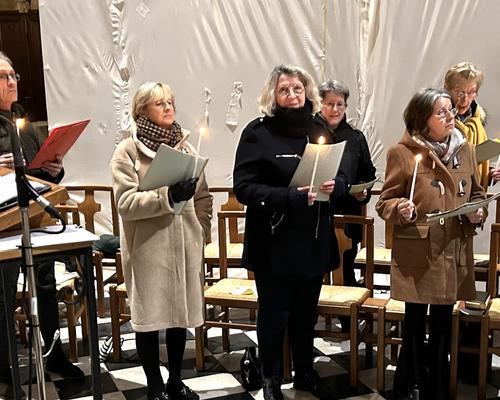 une partie de la chorale
