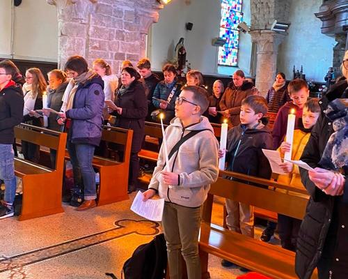 Messe fin de retraite et remise de la Lumiere (5)