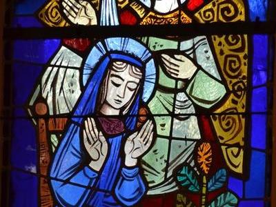 annonciation du Seigneur vitrail