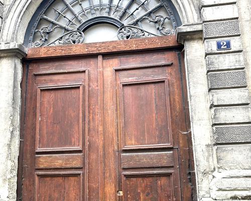 porte d'entrée de la charrette des condamnées