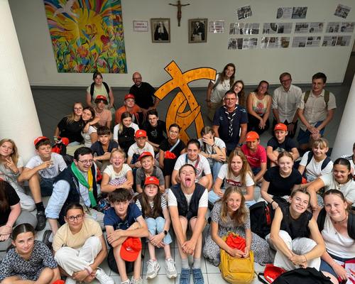 Photo groupe Pélé Jeunes Lourdes 2024