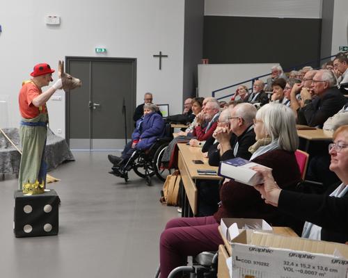Spectacle du diacre clown 60 ans diaconat