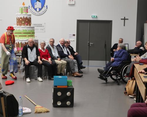 Spectacle du diacre clown 60 ans diaconat 6