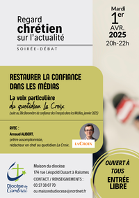 Affiche regard chretien sur l\'actu