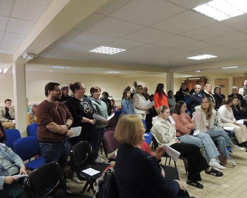 rencontre confirmands Monseigneur Avesnois 2025 (1