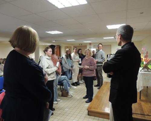 rencontre confirmands Monseigneur Avesnois 2025 (2