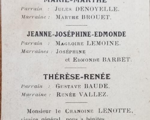 Baptemes des Cloches