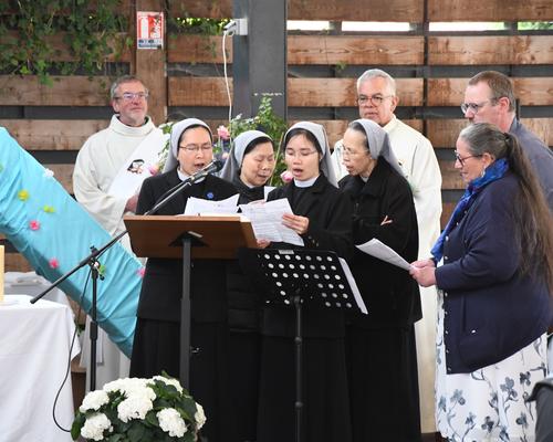 2025 05 18 Curgies : Messe de Bénédiction des Rose