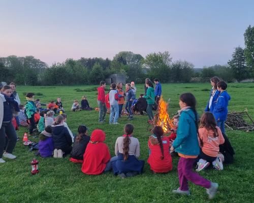 Image feu de camp