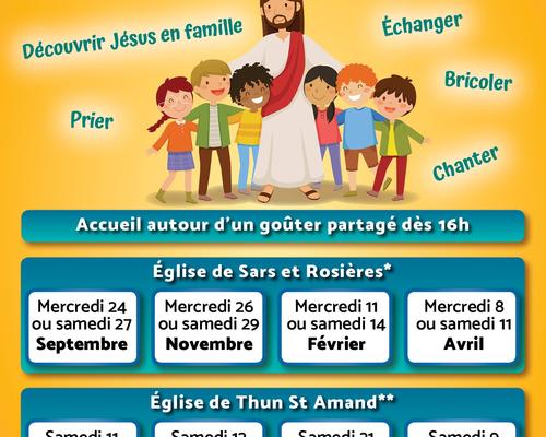 Flyer eveil a la foi 2025