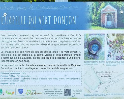 chapelle du vert donjon