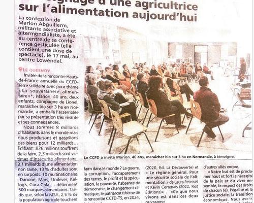 article P COURCIER 17 mai 2025