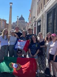 Vila Real a Rome avec nous