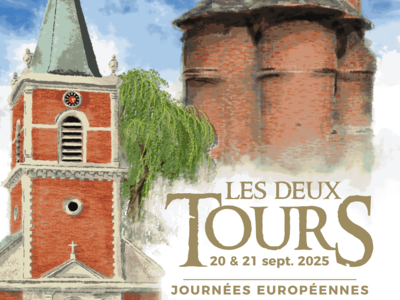 Affiche JEP 2025 Les Deux Tours