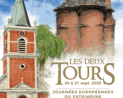 Affiche JEP 2025 Les Deux Tours