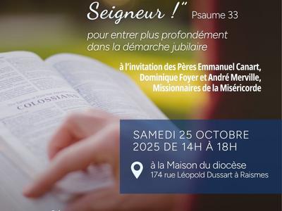 Ressourcement-25-10-2025-Missionnaires misericorde