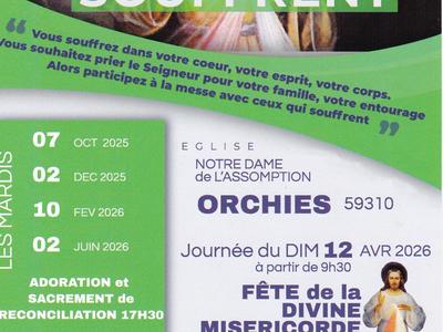 Messes ceux qui souffrent 2026-1