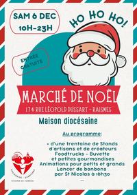 Marché Noël solidarité quartiers