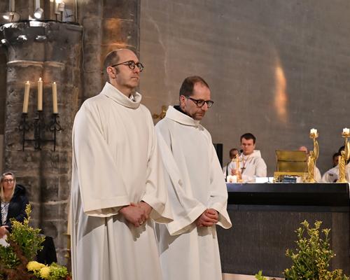 Ordination Jean-Paul Ledez et Romain Debrabant dia