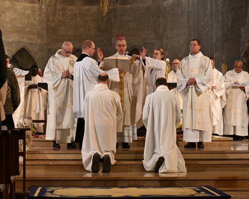 Ordination Jean-Paul Ledez et Romain Debrabant dia