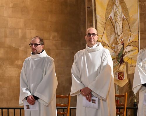 Ordination diacres permanents Jean-Paul Ledez et R