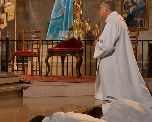 Ordination diacres permanents Jean-Paul Ledez et R