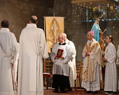 Ordination diacres permanents Jean-Paul Ledez et R