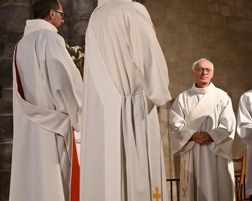Ordination diacres permanents Jean-Paul Ledez et R