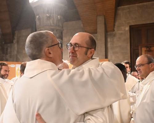 Ordination diacres permanents Jean-Paul Ledez et R