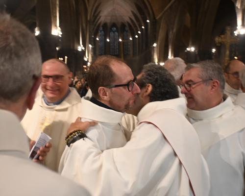 Ordination diacres permanents Jean-Paul Ledez et R