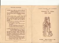 St-Hilaire Centenaire de l'eglise 1989 page1