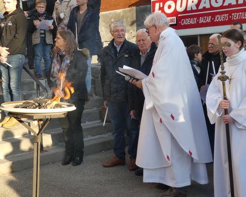 Veillée pascale à Landrecies 2