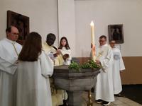 benediction eau bapteme paques somain