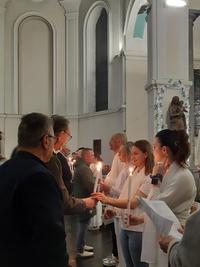 paques remise lumière neophytes somain