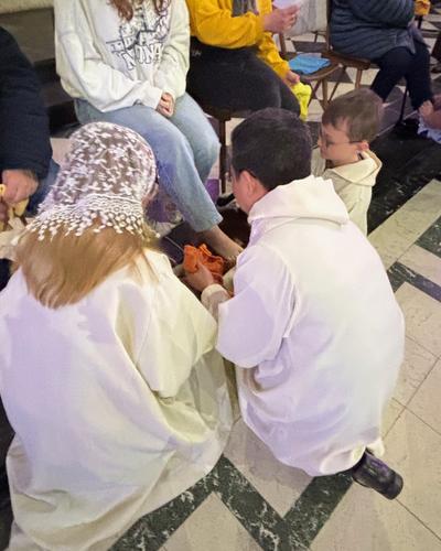 jeudi saint 2026 somain lavement pied 2