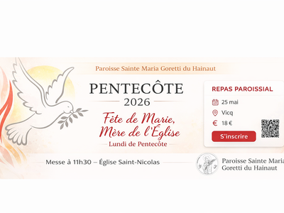 Celebration de la Pentecote 2026