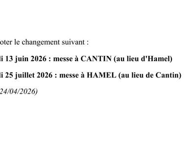 modification a l'agenda 2026-1e semestre-3