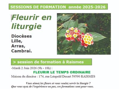 Fleurir en liturgie juin 2026