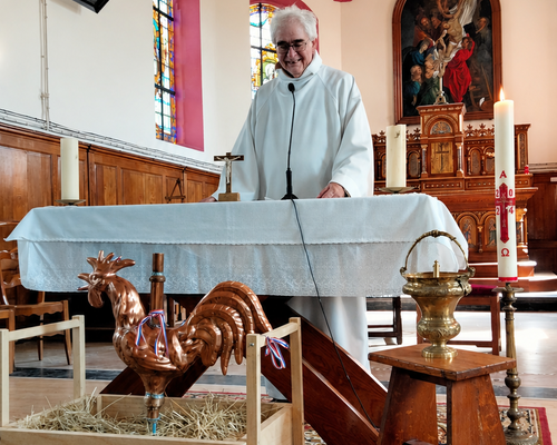 benediction du coq de Fontaine