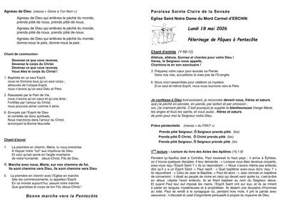 2026-05- 18 mai - ERCHIN - de Paques a Pentecote -
