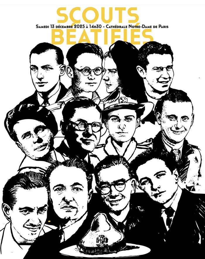 14 scouts beatifies Nicolas de Plamaert