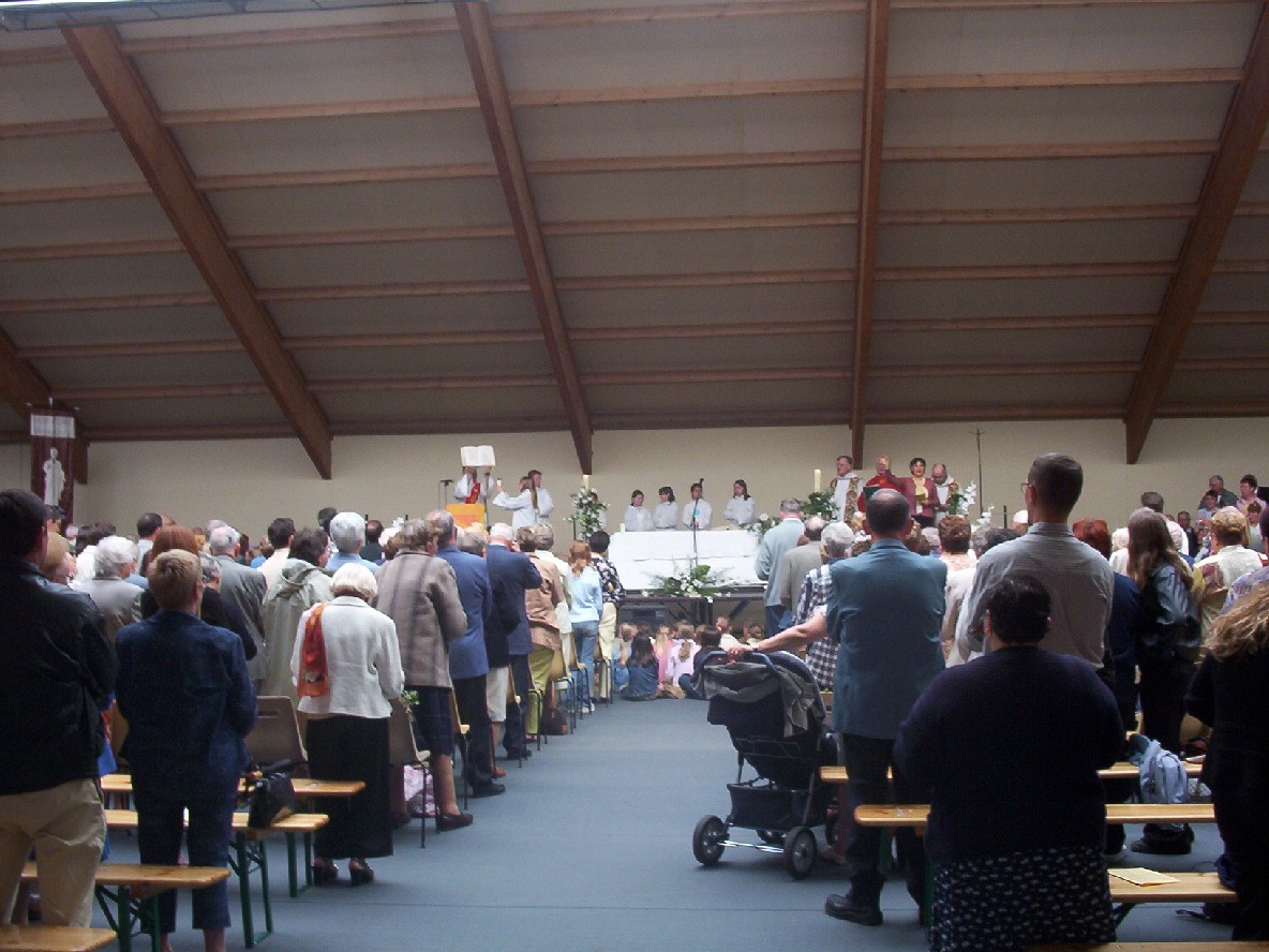 20040627 MESSE DE BAPTEME DE LA PAROISSE ST PIERRE