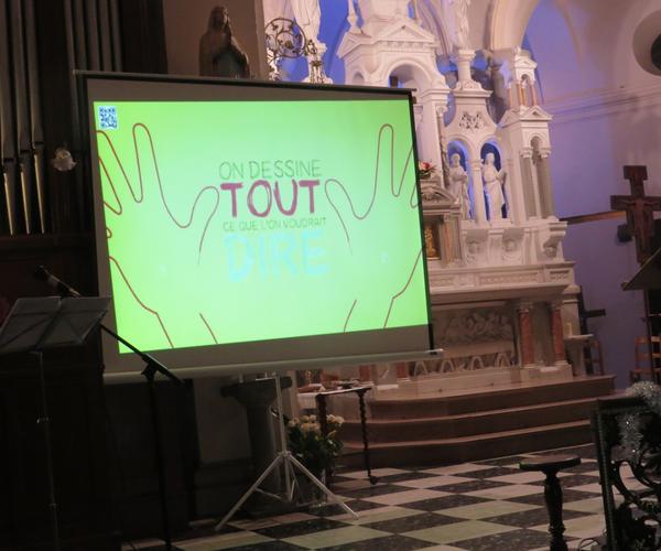 "ON DESSINE TOUT
CE QU'ON VOUDRAIT DIRE"