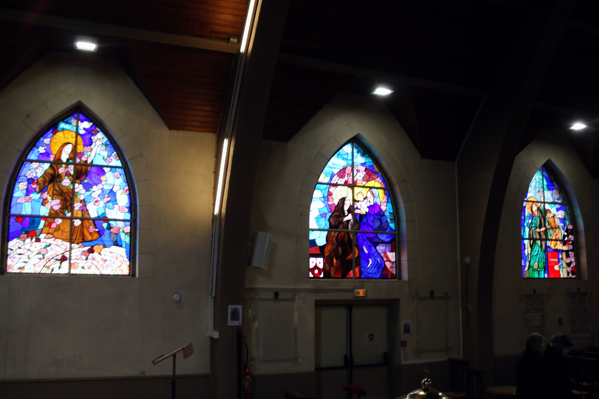 2021_Bénédiction nouveaux vitraux Ste Thérèse 3