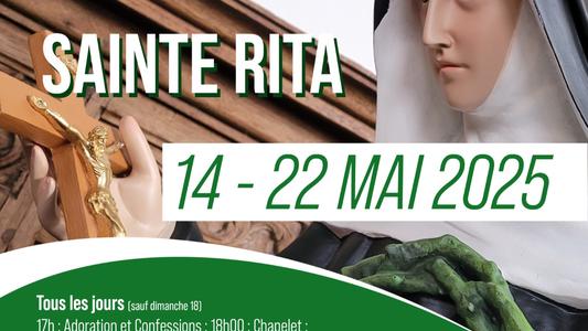 2025 02 18 Curgies : Affiche de la Neuvaine à Ste
