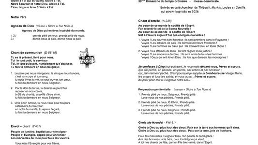 2025-10- 26 octobre - ARLEUX- 30e dim-ext