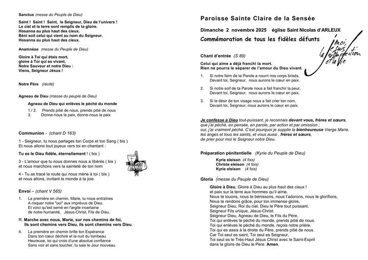 2025-11- 02 novembre - ARLEUX - Commemoration des